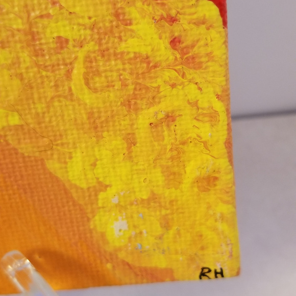 4/$30 NWT Original Abstract Painting 5"x7" Panel - Picture 2 of 5